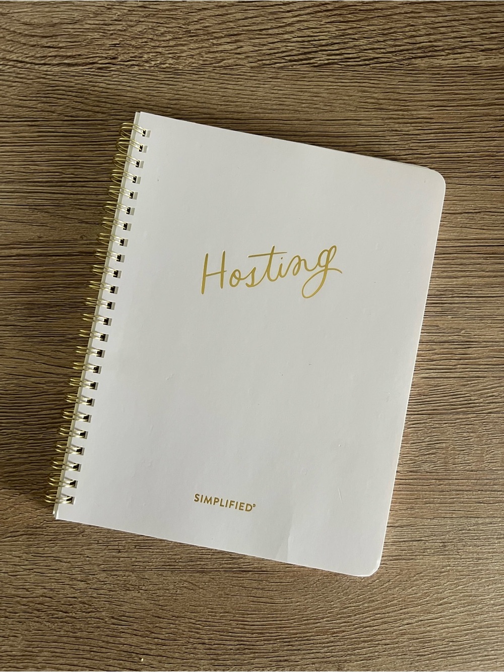 Hosting Spiral Notebook from SIMPLIFIED BY EMILY LEY!